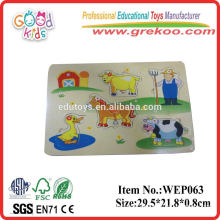 Yiwu EN71 Conforms Educational Wooden Puzzle Toys